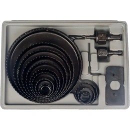 Набор коронок MASTER по дереву (15 предметов; 19-127 мм) STAYER 29600-H15