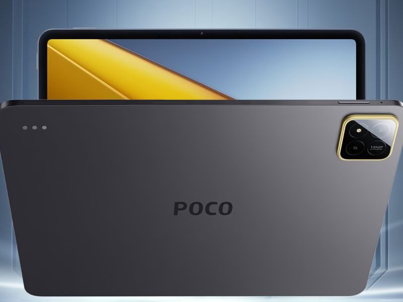 POCO показала дизайн новых планшетов Pad X1 и Pad M1