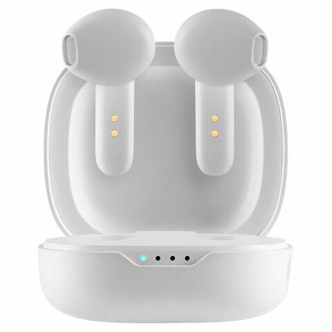 Гарнитура Defender Twins 920,  для телефона, вкладыши,  Bluetooth, белый [63920]