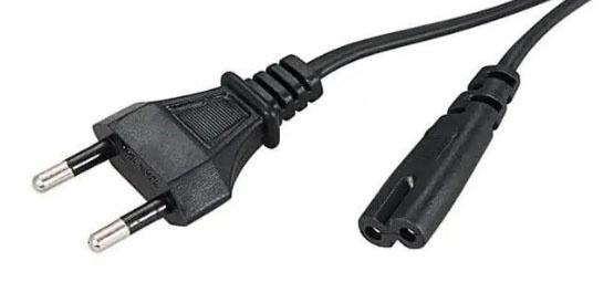 Кабель питания Buro BU-PCAB-1.8-2PIN, IEC C7 2-pin - Евровилка, 1.8м