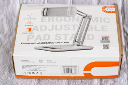 Регулируемая эргономичная подставка CABLETIME CS22S (CT-PS03-AS) – складная, устойчивая для планшетов/смартфонов 5-14 дюймов