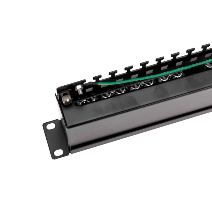 Rexant 02-0041 Панель коммутационная 19", 1U, 24 порта, STP, RJ-45, CAT 5e PRO