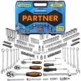 Набор инструментов Partner 1/4", 3/8", 1/2" 6-гранные, 216 предметов PA-38841(50650)