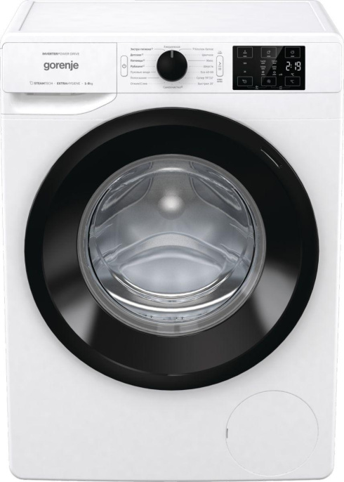 Стиральная машина Gorenje WNEI84SDS класс: A+++ загр.фронтальная макс.:8кг белый инвертер