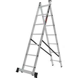Двухсекционная лестница Gigant 7 ступеней L-02 2х7