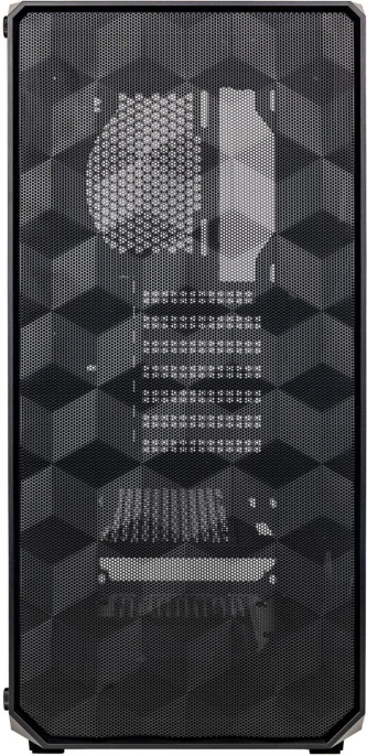 Корпус ATX HIPER BH34-1, Midi-Tower, без БП, черный