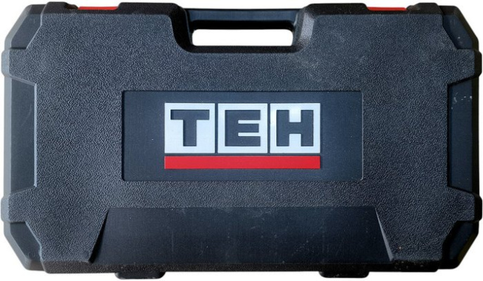 Электропила цепная TEH LPS508-1B (длина шины: 20 см, шаг цепи: 1.4”, количество звеньев: 45 шт, толщина звена: 1.1 мм, max диаметр среза: 190 мм, скорость вращения цепи: 8 м/с, ручная накачка подачи масла, комплектация: акб  4ач, зу, кейс)
