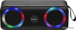 Портативная колонка Q1 10Вт, Light/BT/FM/USB/TF/AUX Defender,65301