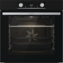 Встраиваемые электрические духовки GORENJE/ Духовой шкаф, 77л, 60 см, ExtraSteam: приготовление с паром, Очистка паром AquaClean, черный BOSX6737E03B