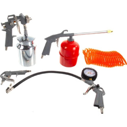 FUBAG Набор пневмоинструмента 5 предметов [120102/8641872] {к/р с нижним бачком}