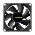 Вентилятор 12В DC ExeGate ExtraSilent ES08025S2P (80x80x25 мм, Sleeve bearing (подшипник скольжения), 2pin, 1900RPM, 20dBA) EX299875RUS