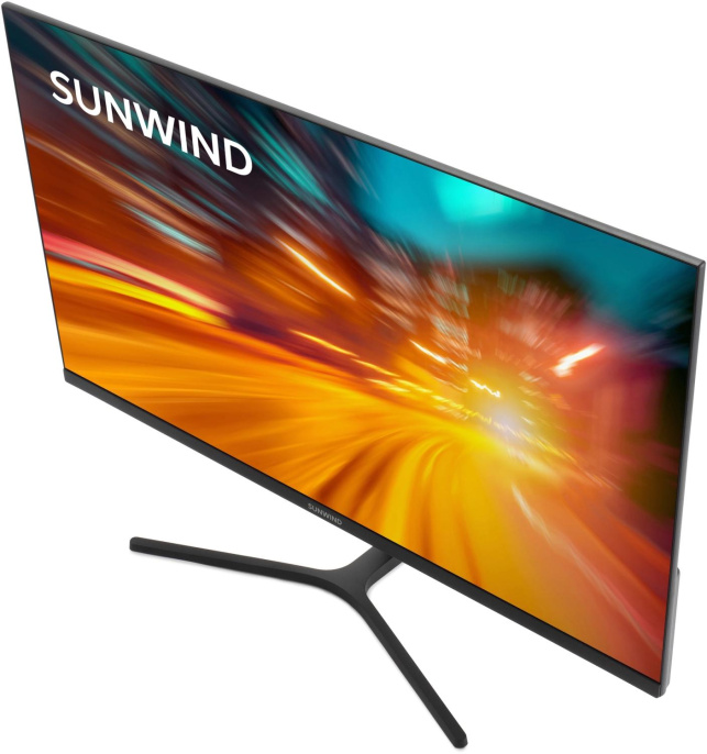27" Монитор SunWind SM-27FI401,  1920x1080,  IPS,  180Гц,  1хHDMI,  1хDP,  черный [sm27sg01]