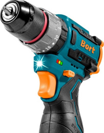 Дрель-шуруповерт аккумуляторная ударная BORT BAB-16U (2x2А.ч) 93414882