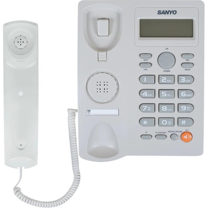 Проводной телефон Sanyo RA-S306W, белый
