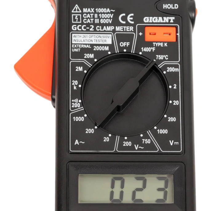 Токовые цифровые клещи Gigant GCC-2