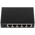 DAHUA DH-PFS3005-5GT 5-портовый гигабитный неуправляемый коммутатор, 5xRJ45 1Gb, коммутация 10 Гбит/с, MAC-таблица 2К, металл
