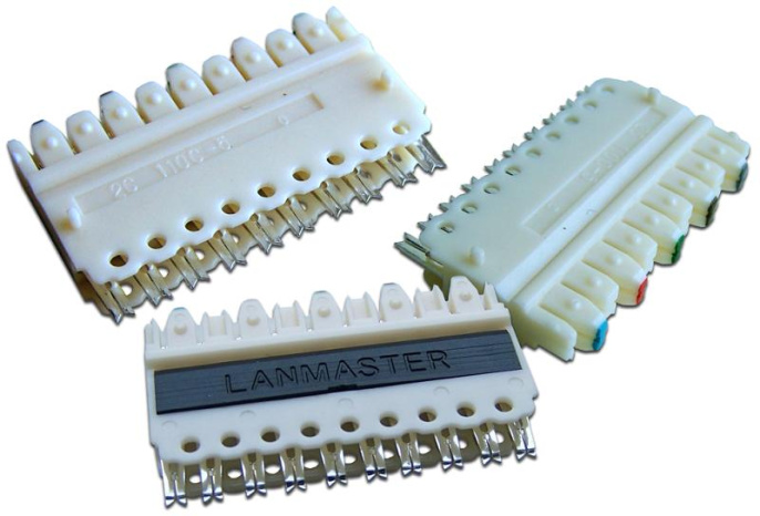 Соединительный модуль 110 типа на 5 пар, LANMASTER LAN-S110C-5