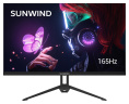 27" Монитор SunWind SUN-M27BA107, 1920x1080, IPS, 165Гц, 2хHDMI, 1хDP, черный