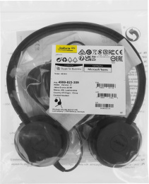 Наушники с микрофоном Jabra Evolve 20 SE черный 1.2м накладные USB оголовье 4999-823-309