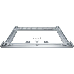 Дополнительная принадлежность BOSCH Соединительный элемент для сушильных машин серии WQB серебристый цвет