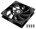 Вентилятор для корпуса ID-Cooling FL-12025K 120х120x25 черный 3-pin 21дБ Ret
