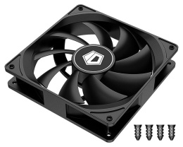 Вентилятор для корпуса ID-Cooling FL-12025K 120х120x25 черный 3-pin 21дБ Ret