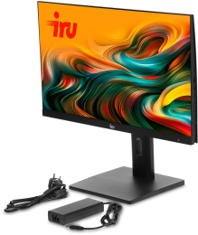 Моноблок IRU Tactio 23IP 23.8" Full HD i5 12400 (2.5) 16Gb SSD512Gb UHDG 730 без ОС WiFi BT 120W Cam черный 1920x1080 (RUS)