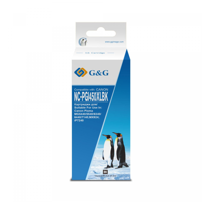 Картридж G&G NC-PGI450XLBK, черный / NC-PGI450XLBK