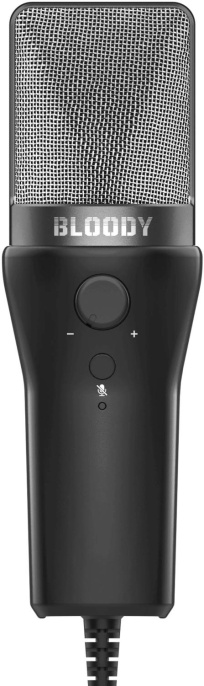 Микрофон A4TECH Bloody GM20, черный [gm20 black]