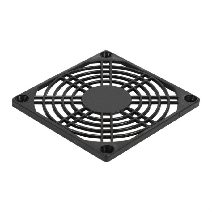 Решетка для вентилятора 80x80 ExeGate EG-080PSB 80x80 мм, пластиковая, квадратная, черная EX295269RUS