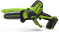 Цепная пила Greenworks G24MCS10 дл.шины:4" 10cm 1аккум. 2Ач ЗУ 2008207UA