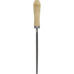 Квадратный напильник РемоКолор 150 мм, №2, деревянная ручка 40-1-611
