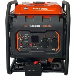 Инверторный бензиновый генератор TOR KM5000i 5,0 кВт 220В 25 л с кнопкой запуска 1025976