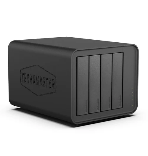 Внешний корпус для жёстких дисков TerraMaster D4-320 DAS tower/JBOD,RAID0,1/up to 4 SATA 3,5' or 2,5' /1xUSB3.1 Type-C gen2/1xPS/1YW