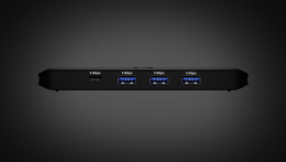ATEN US4324-AT Переключатель, электрон., USB, 2 ПК 4 устройства, 2 3 USB A-тип + C-тип, Female, со шнурами A-A 2х1.5м., USB 3.2 Gen1