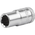 Головка торцевая 12-гранная, тип ND20-6 (6 мм; 1/4") NORGAU 064502060