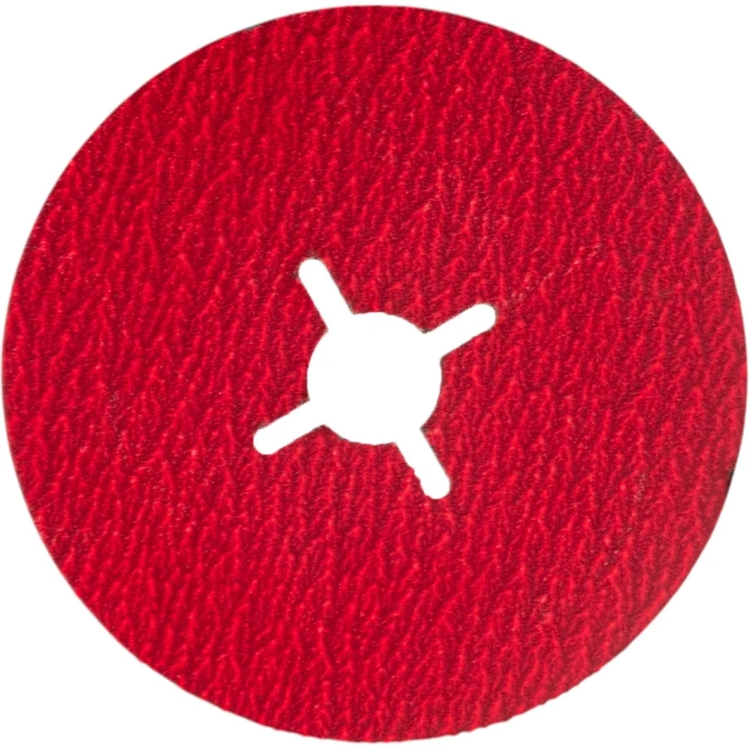 Фибровый диск Long Abrasive CR 964 Керамика 125x22.23 мм, P100, 10 шт D330491-10