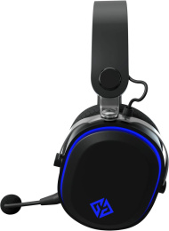 Наушники с микрофоном GMNG GG-HS405W черный/черный мониторные BT/Radio/3.5mm оголовье 1899873