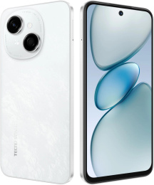 KL4 SPARK GO 1 64+4 Glittery White, 6.56", 20:9, 1612 x 720 пикселей, 1.6GHz, 8 Core, 4GB RAM, 64GB, up to 1TB flash, 13Mpix+AI/8Mpix, 2 Sim, 4G, BT v5.0, WiFi 802.11 b/g/n, GPS/AGPS, GLONASS,NFC, Type-C, 4900mAh, Android T-GO, 183g, 163,69 ммx75,6 ммx8,5