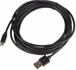 BEHPEX  Кабель USB m -Lightning m 3м черный