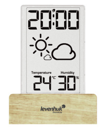 Термогигрометр LEVENHUK L60,  белый [78888]