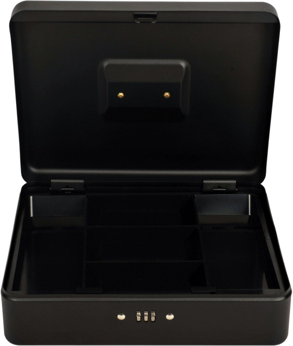 Ящик для денег без номинала Cactus CS-DCB-004 90x300x240 графитовый сталь 1.76кг