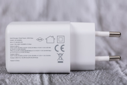 Сетевое зарядное устройство CABLETIME GA45W (CT-GAN45-PW) GaN PD3.0 45 Вт A+C, белый