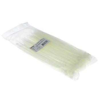 Стяжка кабельная полиамидная 2.5х150 мм EKF plc-c-2.5x150 белая 100 шт.