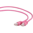 Кабель Cablexpert Патч-корд UTP  PP12-3M/RO   кат.5e, 3м, литой, многожильный (розовый)
