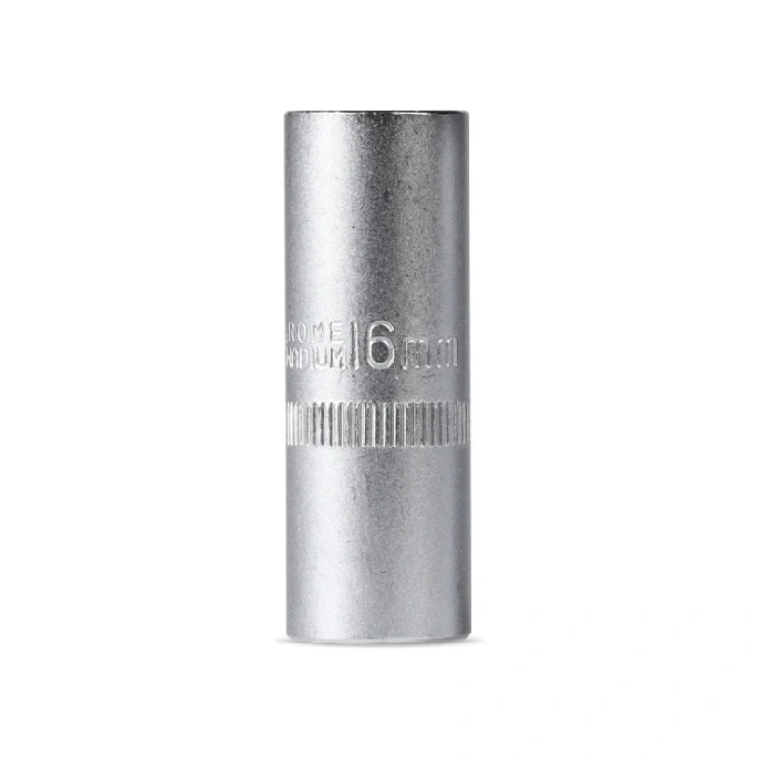 Свечной ключ Smartbuy 16 мм, под квадрат 1/2", cr-v, tools SBT-SWSP-16-12