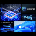 Неттоп Acer Gadget E10 ETBox Intel Core i7 13620H,  DDR5 16ГБ, 512ГБ(SSD),  Intel UHD Graphics,  Windows 11 Pro,  черный
