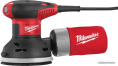 Эксцентриковая шлифмашина Milwaukee ROS 125 E 4933433180 14000-26000 колебаний/мин, питание: сеть, 300 Вт, частота вращения на холостом ходу: 7000-12000 об/мин, диапазон колебаний: 2,4 мм, диаметр
