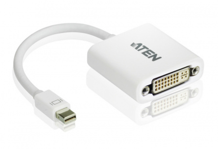 ATEN VC960-AT Конвертер, Mini DisplayPort DVI-I, Mini DisplayPort DVI-I, Male Female, без Б.П., 1920x1200/1080p