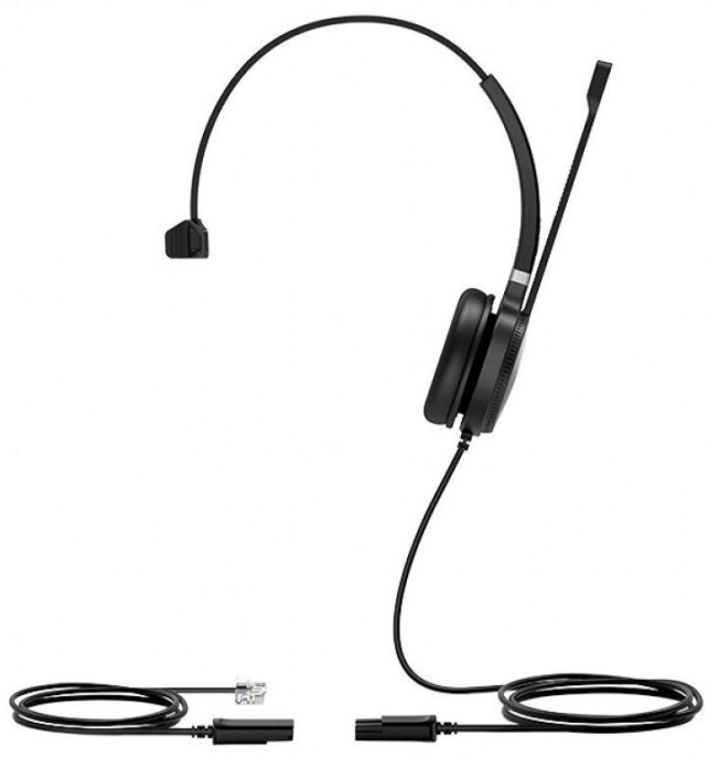 Головная гарнитура Yealink YHS36 Mono Моно, Проводная, HD звук, QD, RJ9